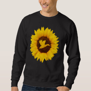 Mallard für Frauen Duck Bird Drake Sonnenblume Sweatshirt