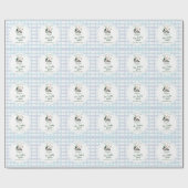 Mallard Lucky Duck 1. Geburtstag Geschenkpapier (Flach)