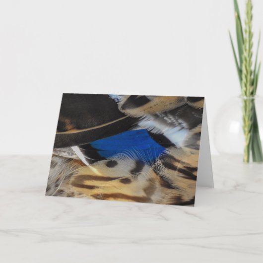Mallard Notecard Karte (Vorderseite)