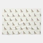 Mallard oder Wilde Ente (Anas platyrhynchos) Geschirrtuch (Horizontal)