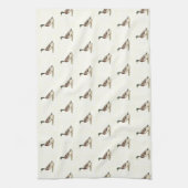 Mallard oder Wilde Ente (Anas platyrhynchos) Geschirrtuch (Vertikal)