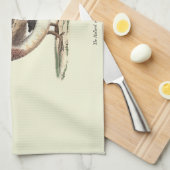 Mallard oder Wilde Ente (Anas platyrhynchos) Geschirrtuch (Viertel Falte)