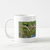 Mallard on Pond Kaffeetasse (Links)
