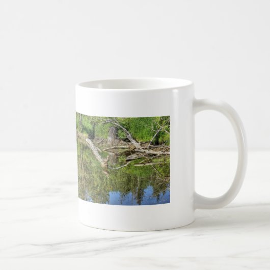 Mallard on Pond Kaffeetasse (Rechts)
