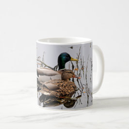 Mallard Pair Keramik Tasse