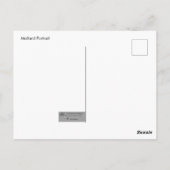 Mallard Portrait Postkarte (Rückseite)