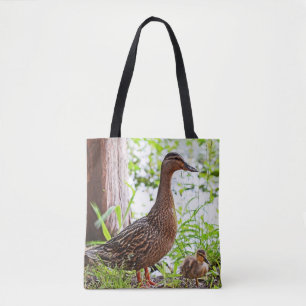 Mallard und Ducklings von Shirley Taylor Tasche