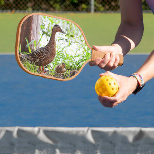 Mallard und Küken von Shirley Taylor Pickleball Schläger