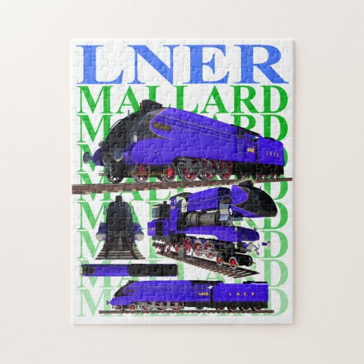 Mallard-Zug, Rekordbrecher Puzzle (Vertikal)