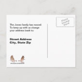 Mallards Ankündigungspostkarte (Rückseite)