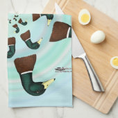 Mallards Galore! Geschirrtuch (Viertel Falte)