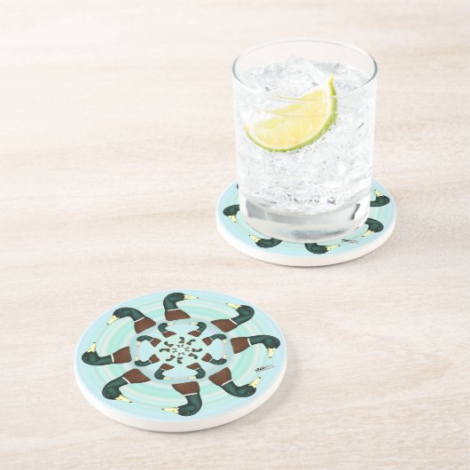 Mallards Galore! Getränkeuntersetzer (Seite)