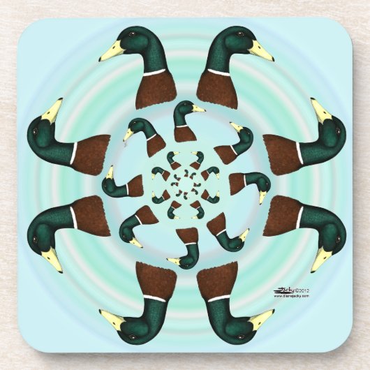 Mallards Galore! Untersetzer (Vorderseite)