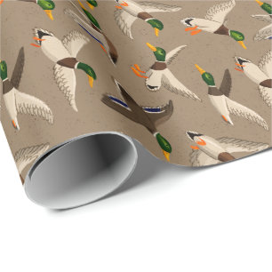 Mallards Gift Wrap Kraft Geschenkpapier