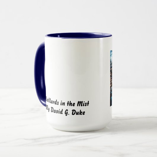 Mallards im Mist Tasse (Vorderseite Links)