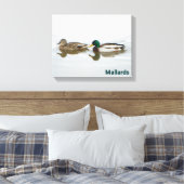 Mallards Leinwanddruck (Insitu (Schlafzimmer))