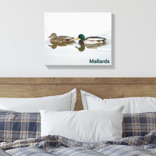 Mallards Leinwanddruck (Insitu (Schlafzimmer))