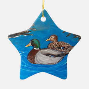 Mallards.png Keramik Ornament