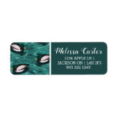 Mallards Schwimmen im Wassermuster (Vorne)