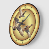 Mallards ~ Wilde Enten ~ Anas platyrhynchos ~   Große Wanduhr (Winkel)