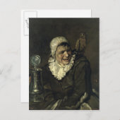 Malle Babbe, 1869 Postkarte (Vorne/Hinten)