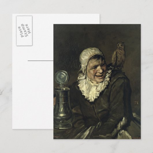 Malle Babbe, 1869 Postkarte (Vorne/Hinten)