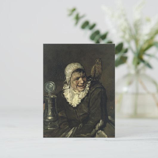 Malle Babbe, 1869 Postkarte (Stehend Vorderseite)