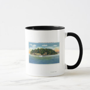 Malletts Bay Blick auf Marble Island Tasse