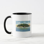 Malletts Bay Blick auf Marble Island Tasse (Links)
