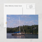 Malletts Bay Clochester Vermont Postkarte (Vorne/Hinten)