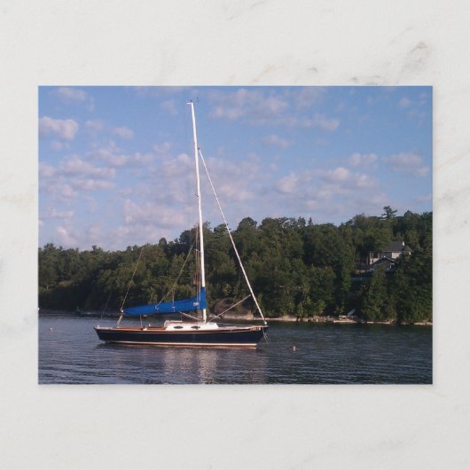 Malletts Bay Clochester Vermont Postkarte (Vorderseite)