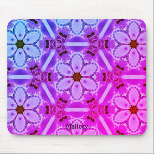 MALLOR~Ribbons and Bows Pattern ~ Personalisiert ~ Mousepad