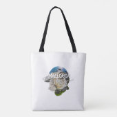 Mallorca 360 Sa Roqueta Logo Basic Tote Bag Tasche (Rückseite)