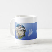 Mallorca 360 Sa Roqueta Sky Logo Classic Tasse (Vorderseite Links)