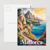 Mallorca Art Postkarte (Vorne/Hinten)