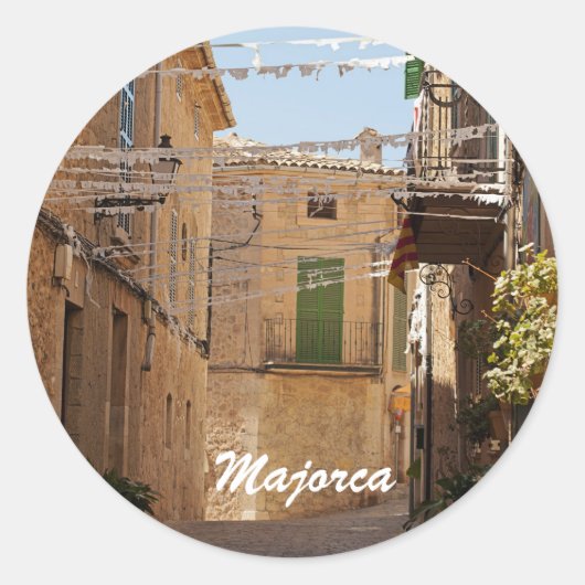 Mallorca-Aufkleber Runder Aufkleber (Vorderseite)
