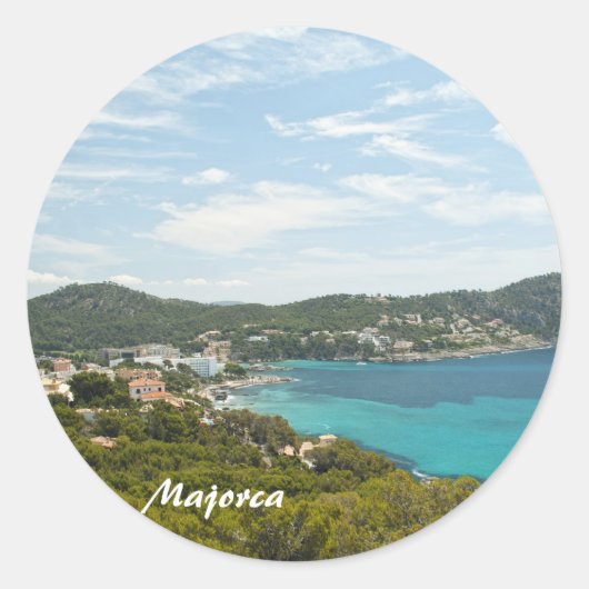 Mallorca-Aufkleber Runder Aufkleber (Vorderseite)