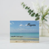 Mallorca Beach - Postkarte (Stehend Vorderseite)