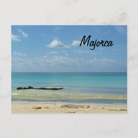 Mallorca Beach - Postkarte (Vorderseite)