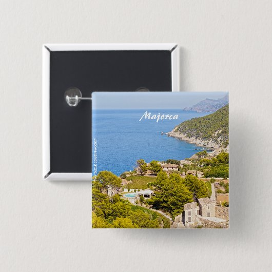 Mallorca Button (Vorne & Hinten)