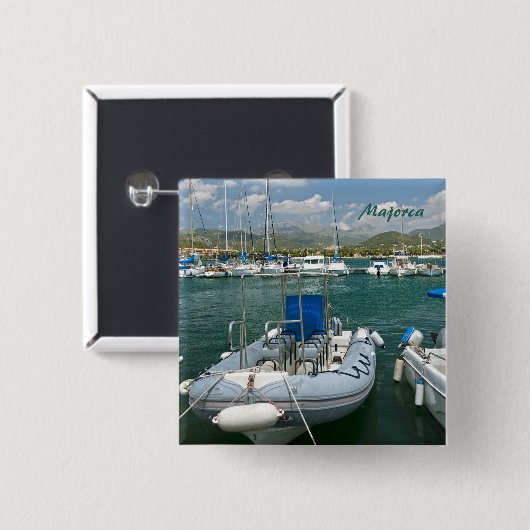 Mallorca Button (Vorne & Hinten)