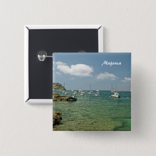 Mallorca Button (Vorne & Hinten)