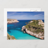 Mallorca - Cala des Moro Beach Postkarte (Vorne/Hinten)