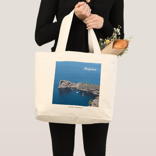 Mallorca Canvas Bags Jumbo Stoffbeutel (Vorderseite (Produkt))