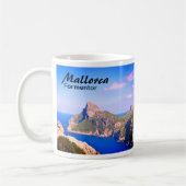 Mallorca Cap de Formentor Foto Kaffeetasse (Links)