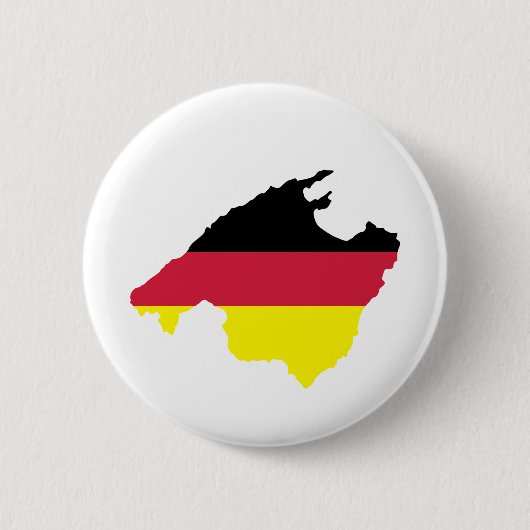 Mallorca Deutschland Button (Vorderseite)
