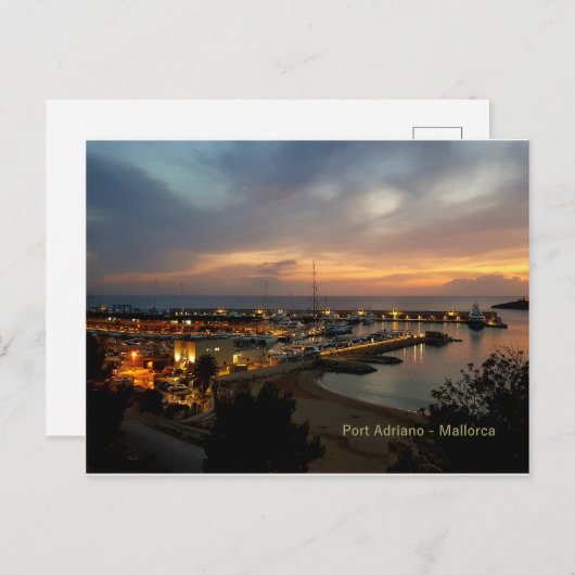 Mallorca - El Toro - Port Adriano Postkarte (Vorne/Hinten)