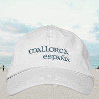 Mallorca España Spanien Strand bestickt Hat