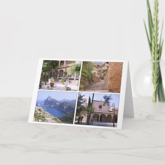 Mallorca Feiertagskarte (Vorderseite)
