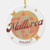 Mallorca Feriendekoration Spanien Keramik Ornament (Vorne)